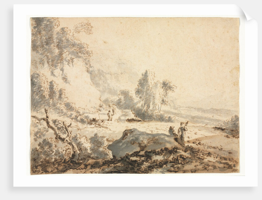 Landscape, 18th century by Anonymous
