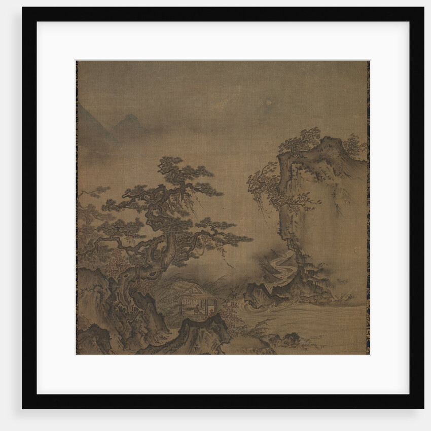 Landscape, second half of 1400s by Isho Tokugan