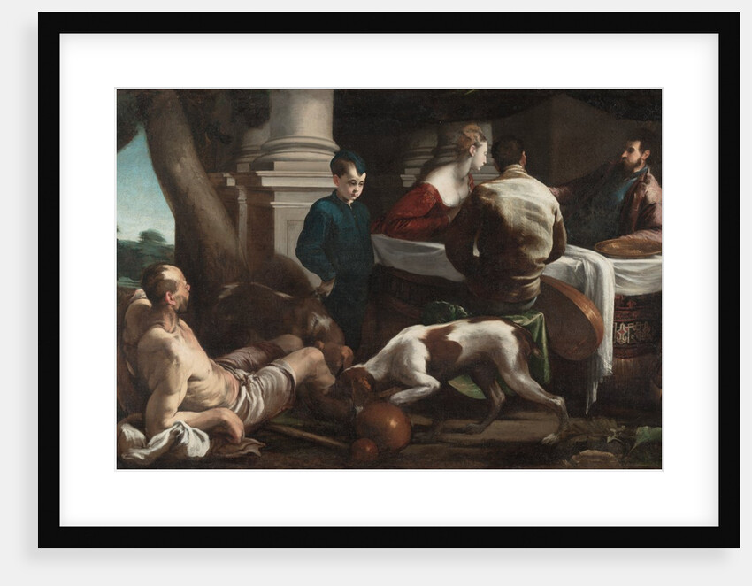 Lazarus and the Rich Man, c. 1550 by Jacopo Bassano