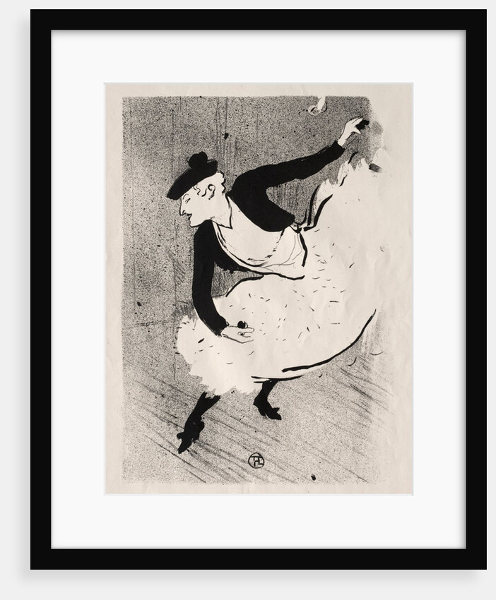 Le Café-concert: Edmée Lescot, 1893 by Henri de Toulouse-Lautrec