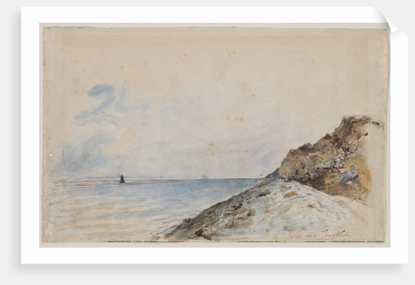 Le Havre, 1862 by Johan Barthold Jongkind
