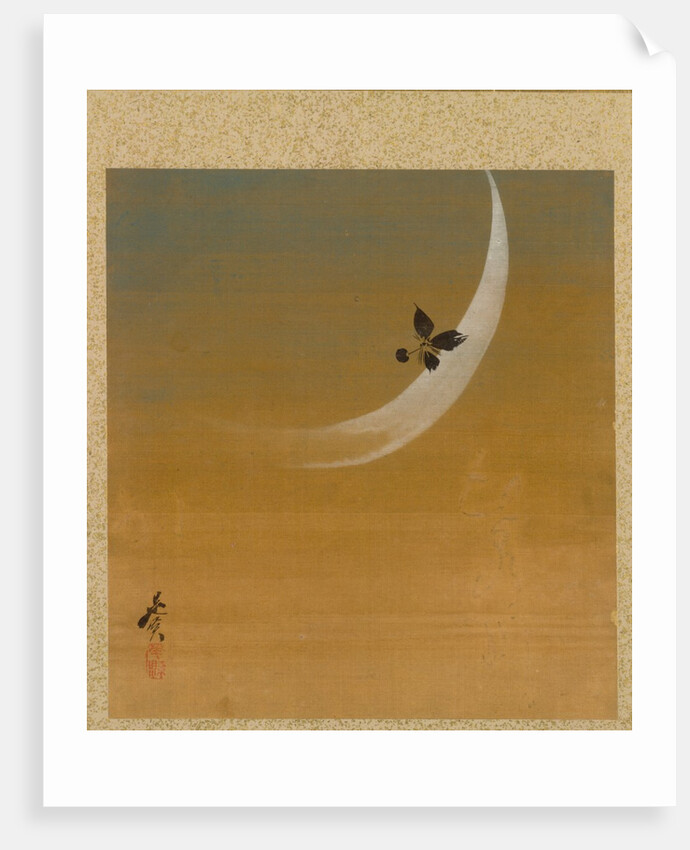 Leaf from Album of Seasonal Themes: Mouse, 1847 by Shibata Zeshin