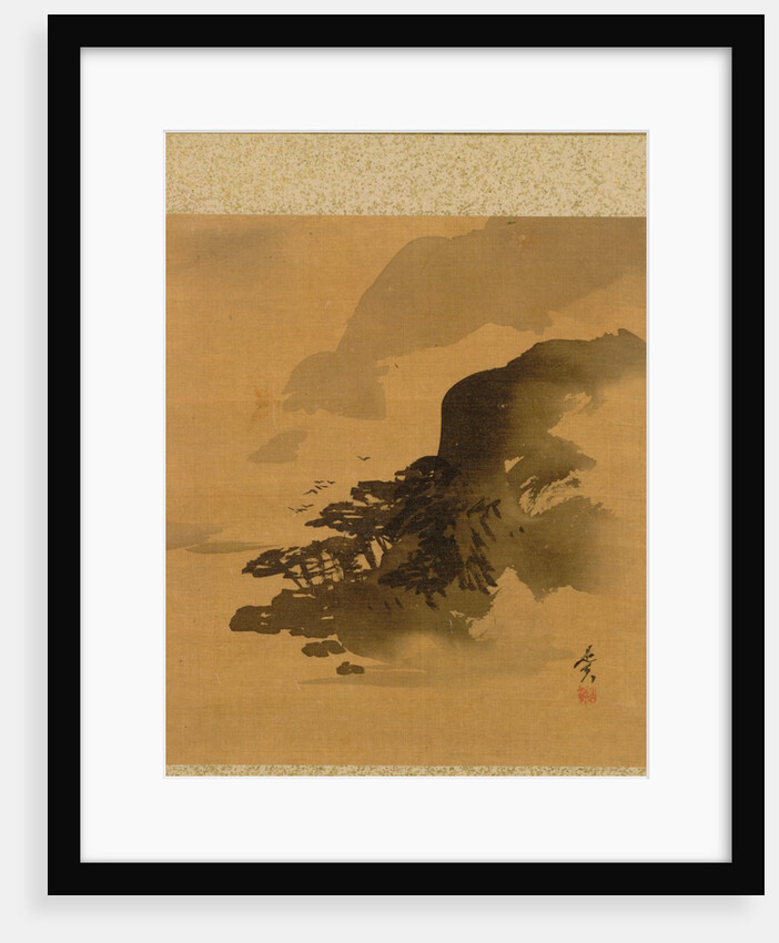 Leaf from Album of Seasonal Themes: Quail in Grass, 1847 by Shibata Zeshin