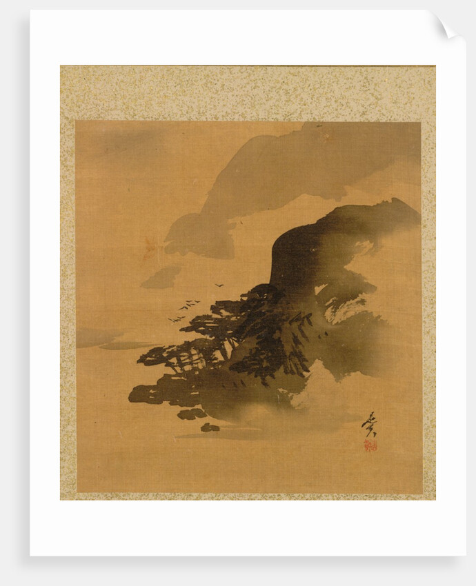 Leaf from Album of Seasonal Themes: Quail in Grass, 1847 by Shibata Zeshin