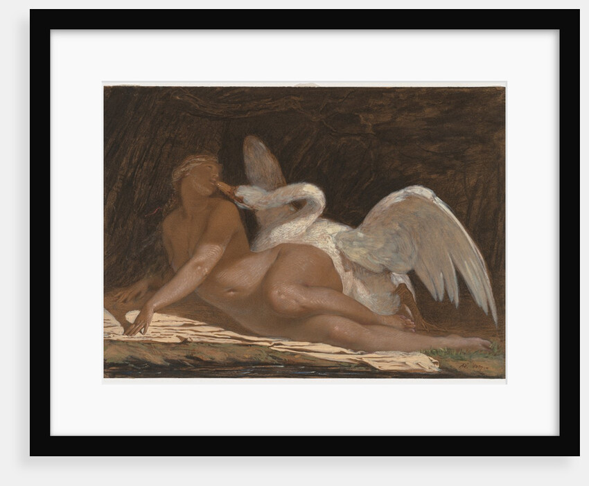 Leda and the Swan by Adolphe Yvon