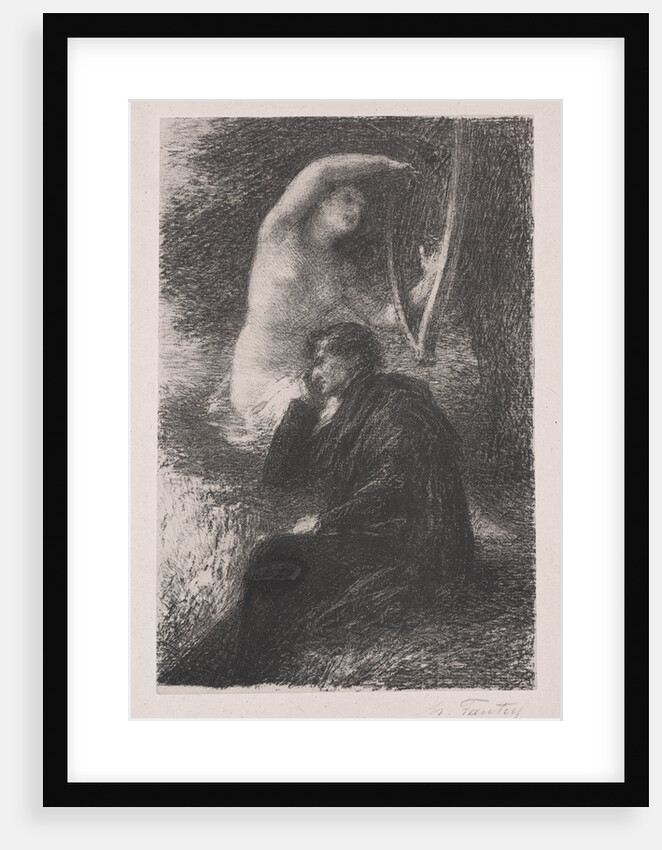 Lélio, la harpe Éolienne by Henri Fantin-Latour