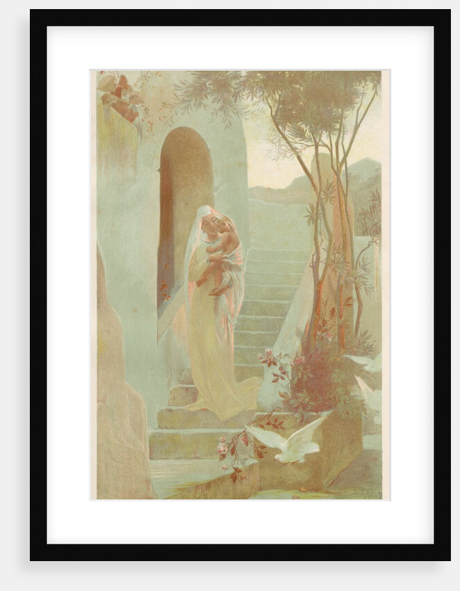 LEnfant, 1899 by Guillaume Dubufe