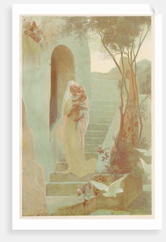 LEnfant, 1899 by Guillaume Dubufe