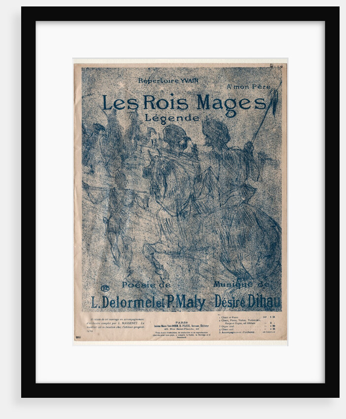 Les Rois Mages, 1899 by Henri de Toulouse-Lautrec