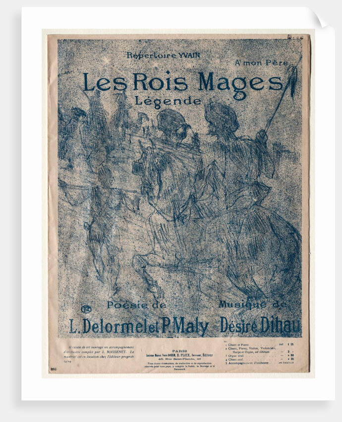 Les Rois Mages, 1899 by Henri de Toulouse-Lautrec