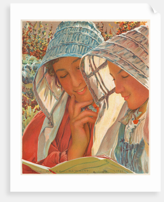 LEstampe Moderne: Liseuses by Louis Welden Hawkins