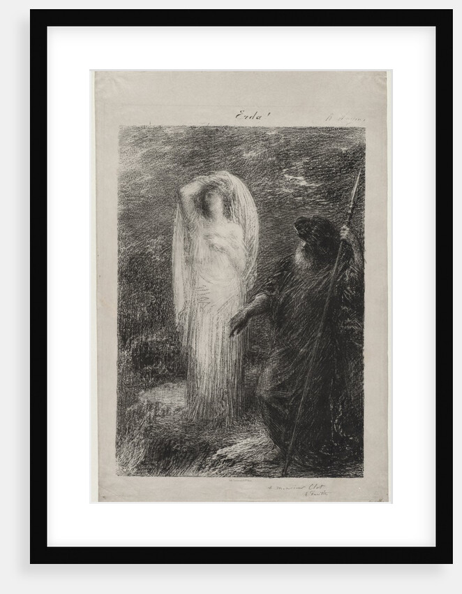 LEvocation dErda, 1885 by Henri Fantin-Latour