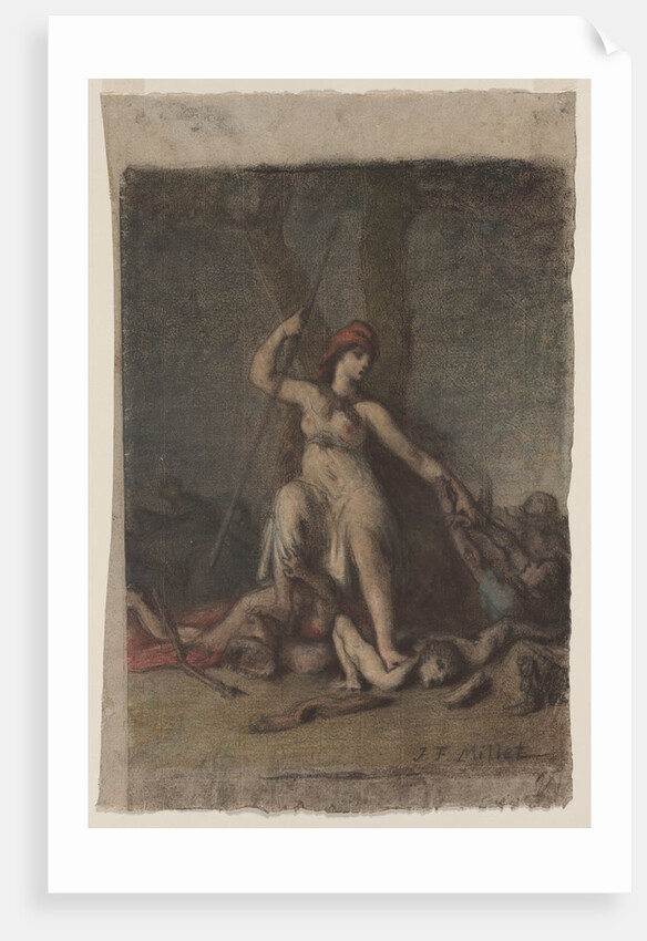 Liberty, probably 1848 by Jean-François Millet