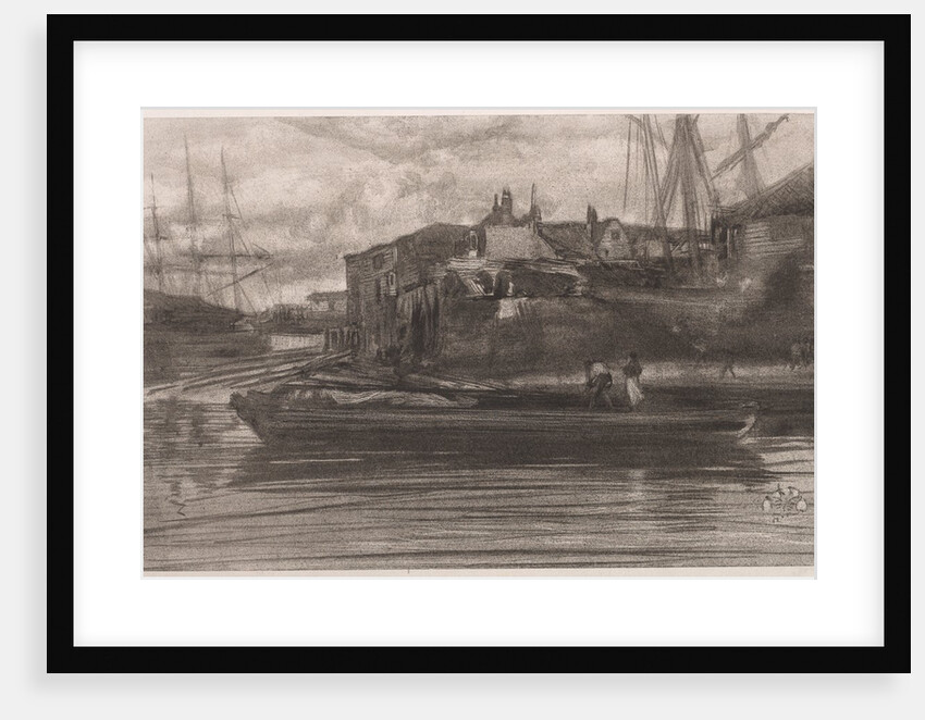 Limehouse, 1878 by James McNeill Whistler