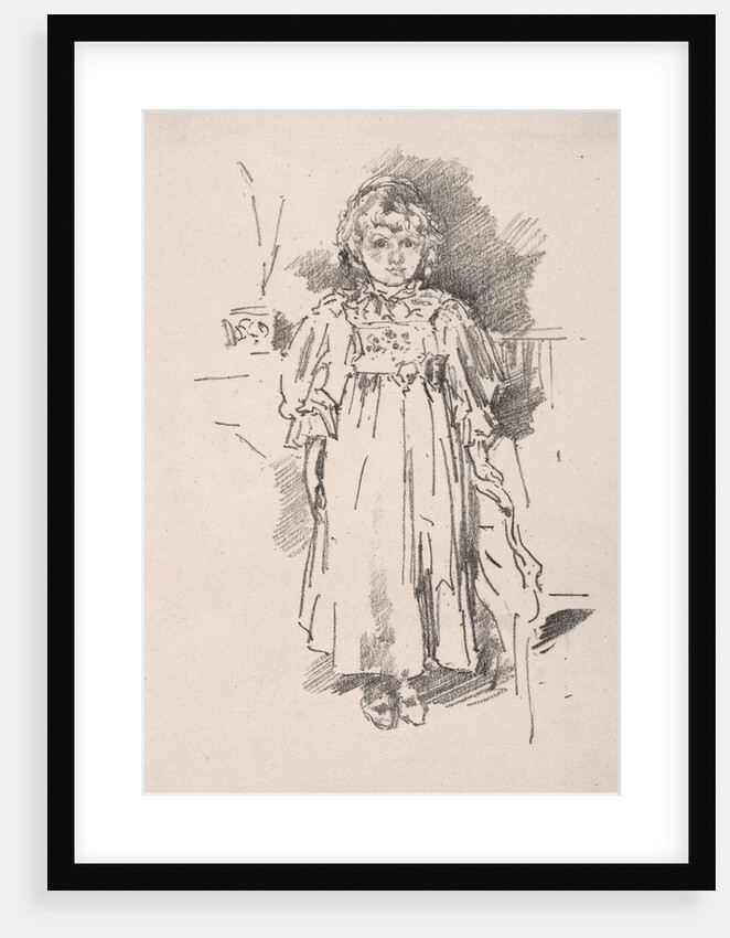 Little Evelyn, 1896 by James McNeill Whistler
