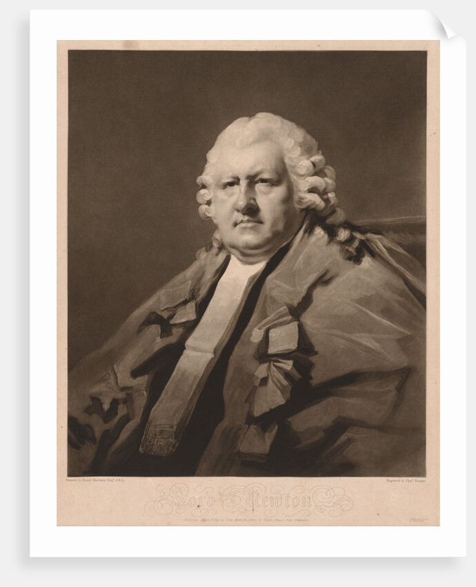 Lord Newton, 1814 by Charles Turner