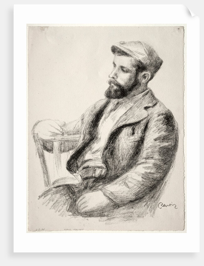 Louis Valtat, 1904 by Pierre-Auguste Renoir