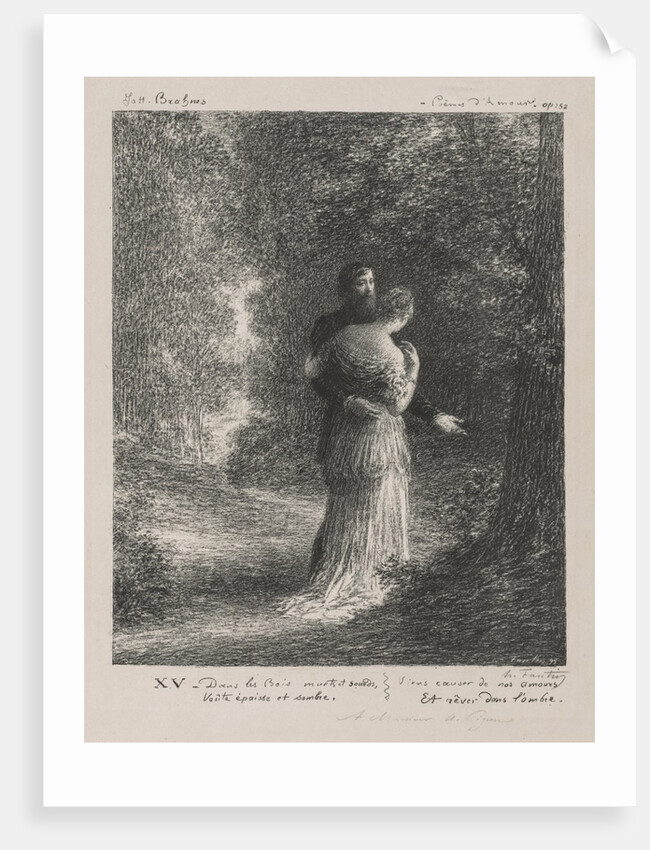Love Poems by Brahms by Henri Fantin-Latour