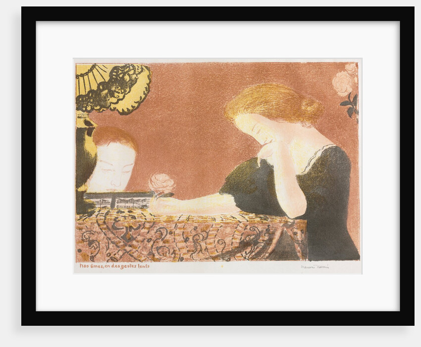 Love: Our Souls, in Slight Gestures, 1892-1898 by Maurice Denis; Ambroise Vollard