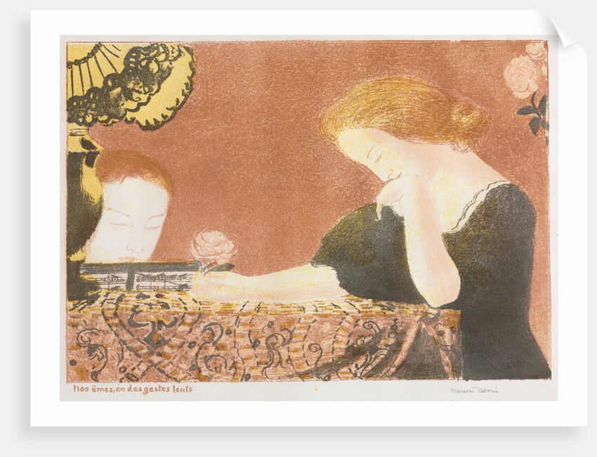 Love: Our Souls, in Slight Gestures, 1892-1898 by Maurice Denis; Ambroise Vollard