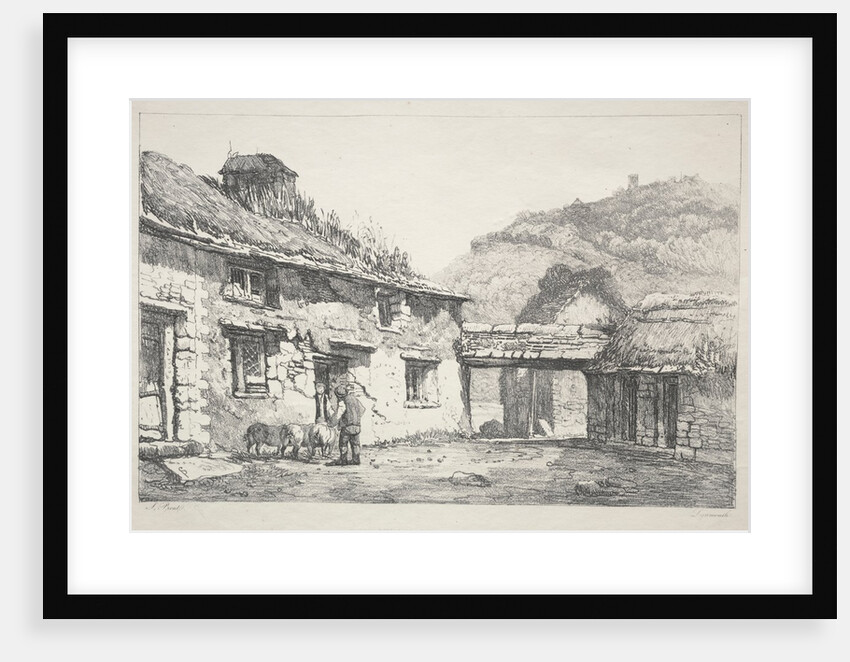 Lynmouth, 1819 by Samuel Prout