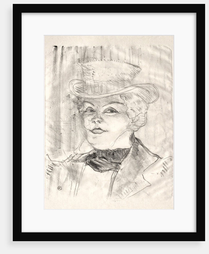 Madame Réjane, 1899 by Henri de Toulouse-Lautrec