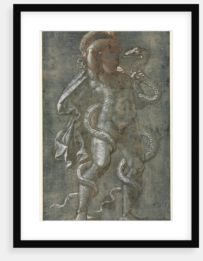 Man Entwined by Two Snakes, c. 1527 by Giovanni Antonio da Pordenone (attributed to)