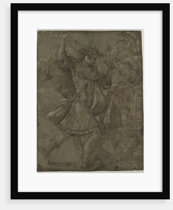Man in Armor beside a Chariot, c. 1550 by Francesco Salviati