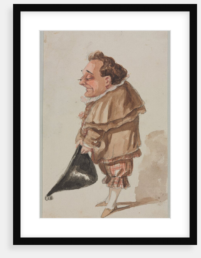 Man with a Large Hat by Paul Gavarni
