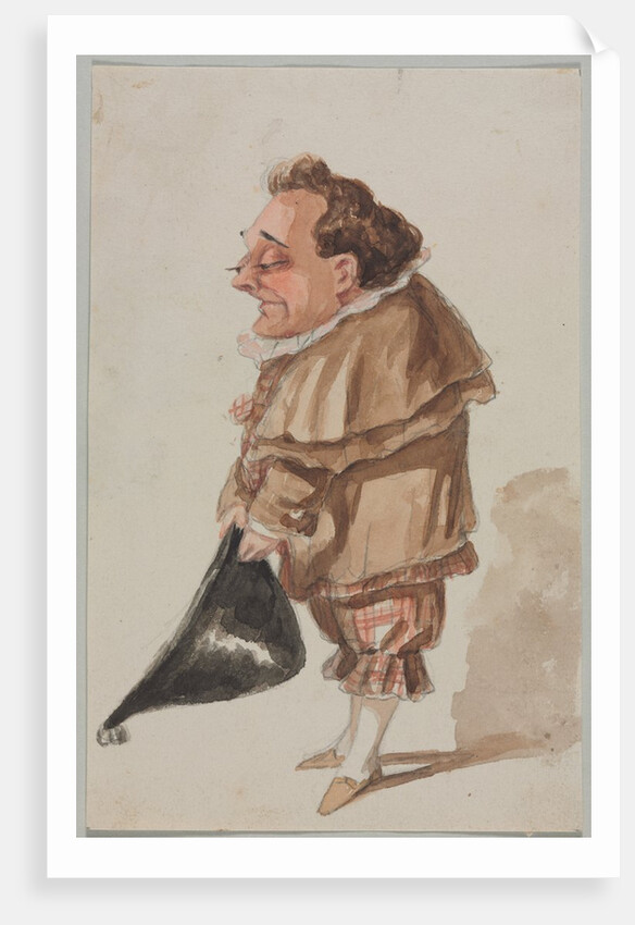 Man with a Large Hat by Paul Gavarni