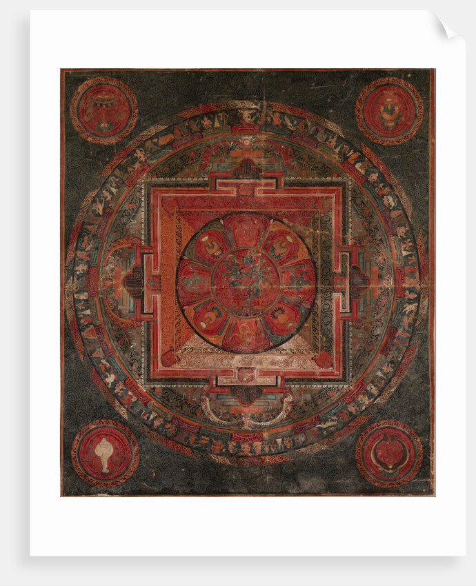 Mandala, late 15th century by Unknown