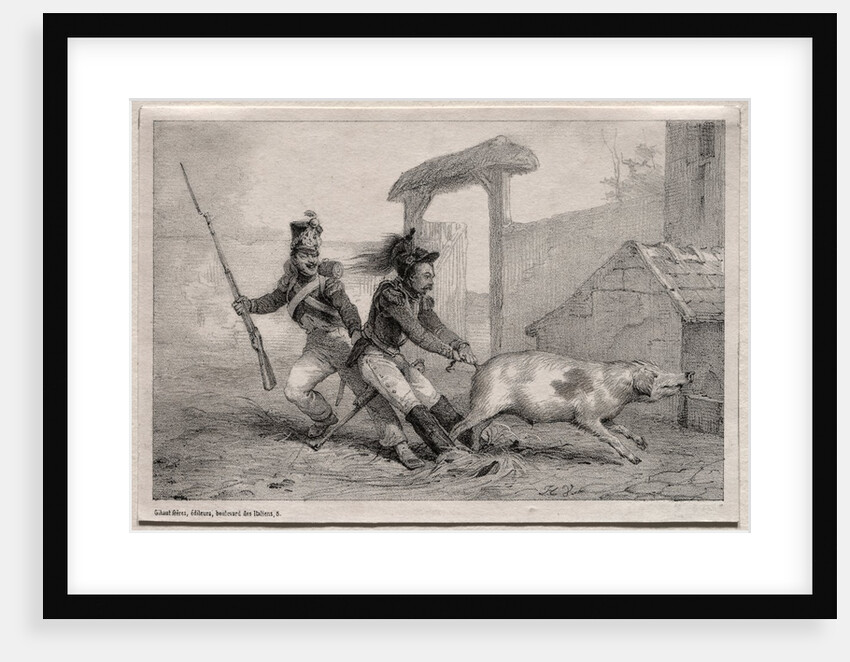 Marauders, Hold Fast by Horace Vernet