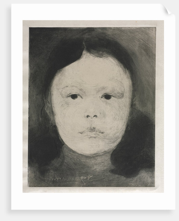 Marguerite Carrière, 1890 by Eugène Carrière