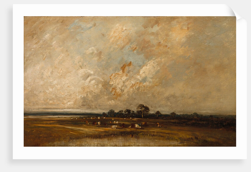 Marshland, 1860s-1870s by Jules Dupré