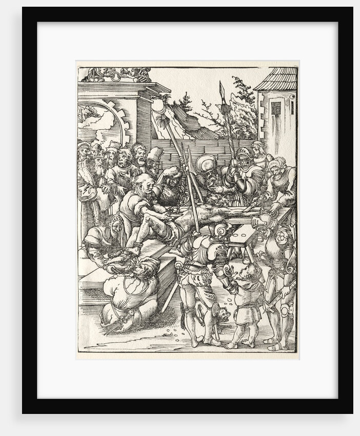 Martyrdom of St. Bartholomew by Lucas Cranach
