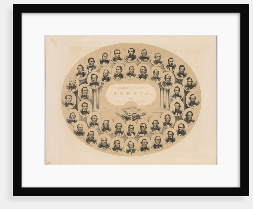Massachusetts Senate, 1856 by Winslow Homer