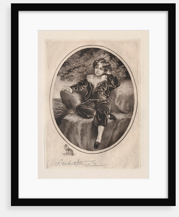 Master Lambton, 19th-20th century by Samuel Arlent-Edwards