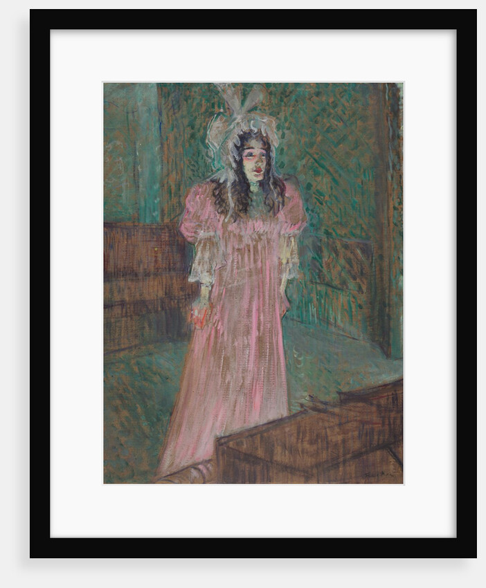 May Belfort, 1895 by Henri de Toulouse-Lautrec