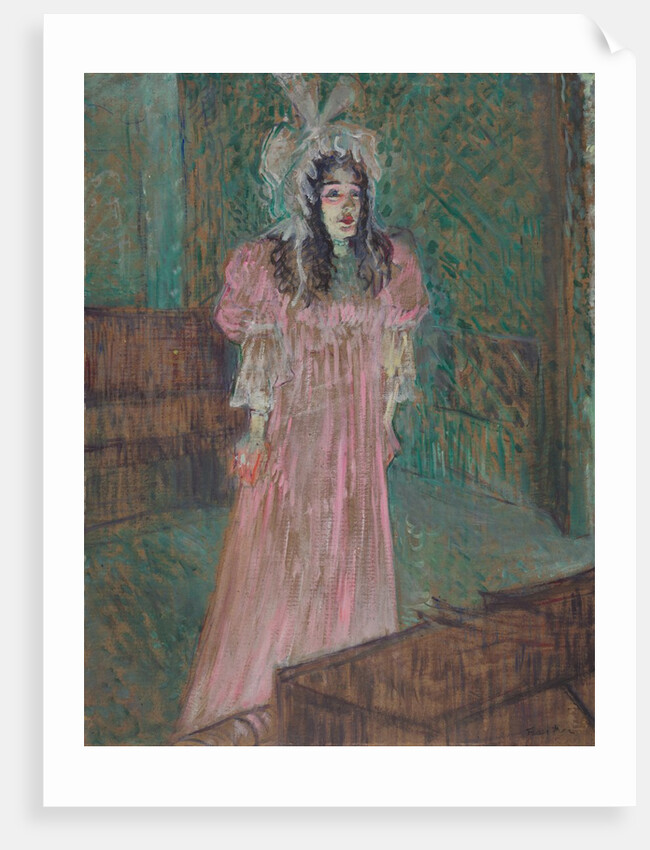 May Belfort, 1895 by Henri de Toulouse-Lautrec