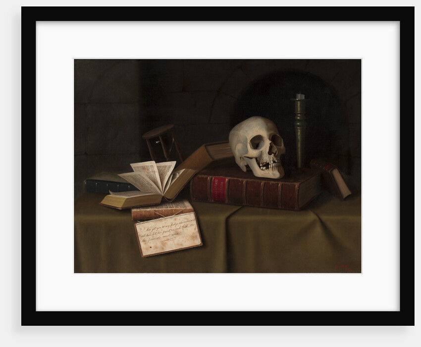 Memento Mori, 'To This Favour', 1879 by William Michael Harnett