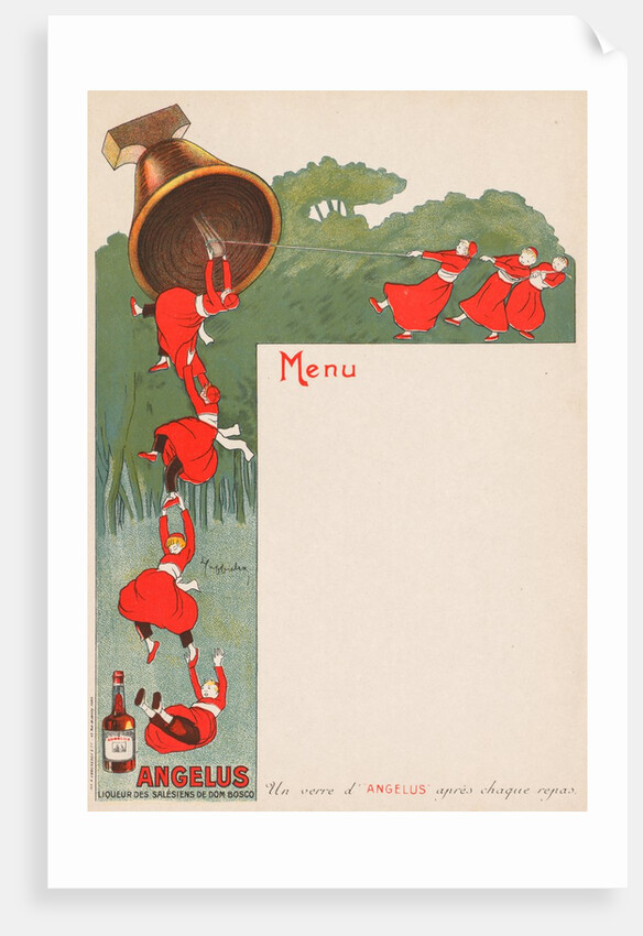 Menu Page, 1911 by Leonetto Cappiello