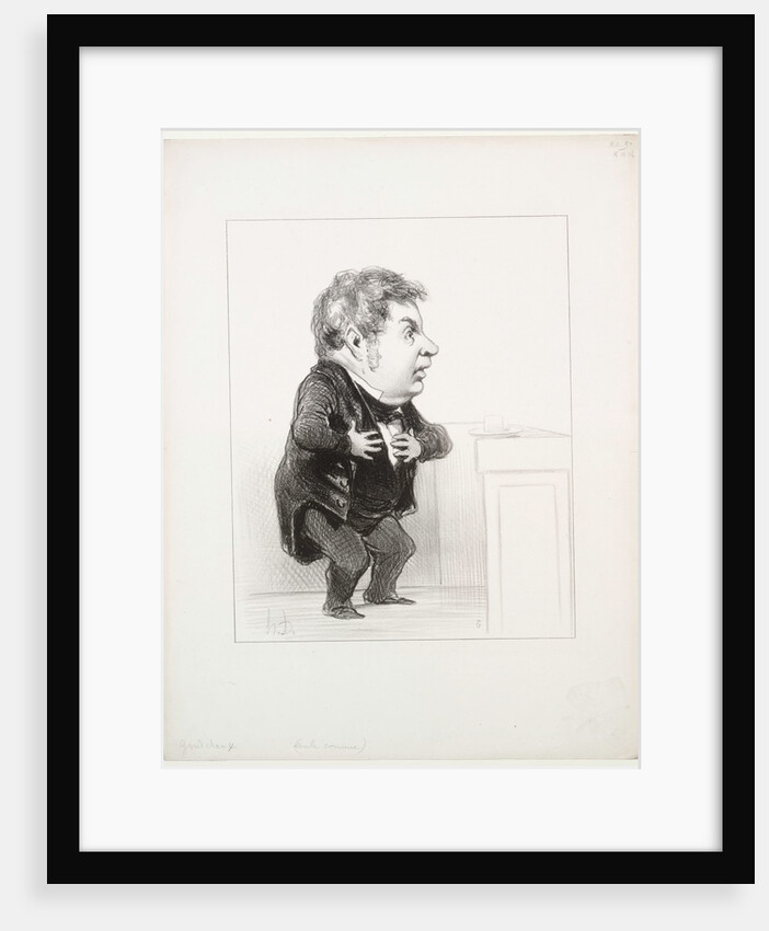 Michel Goudchaux, 1849 by Honoré Daumier