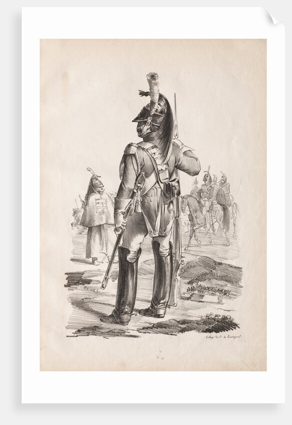 Military Costumes: Grenadier of the Royal Guard, 1814-18 by Nicolas Toussaint Charlet
