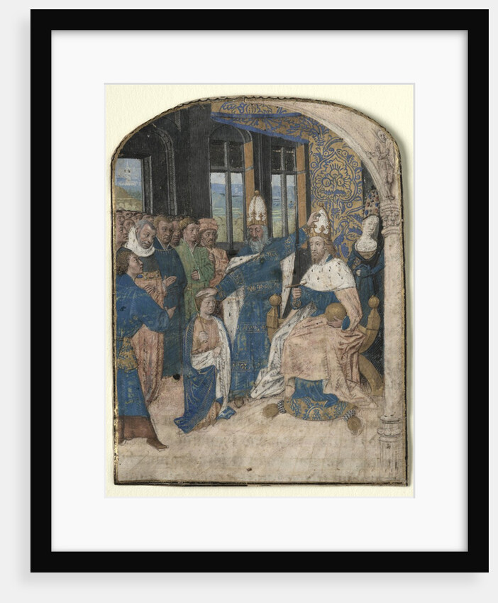 Miniature from a Speculum Historiale: Claudius Designates Nero as His Successor, 1447-60 by Master of Jouvenel des Ursins