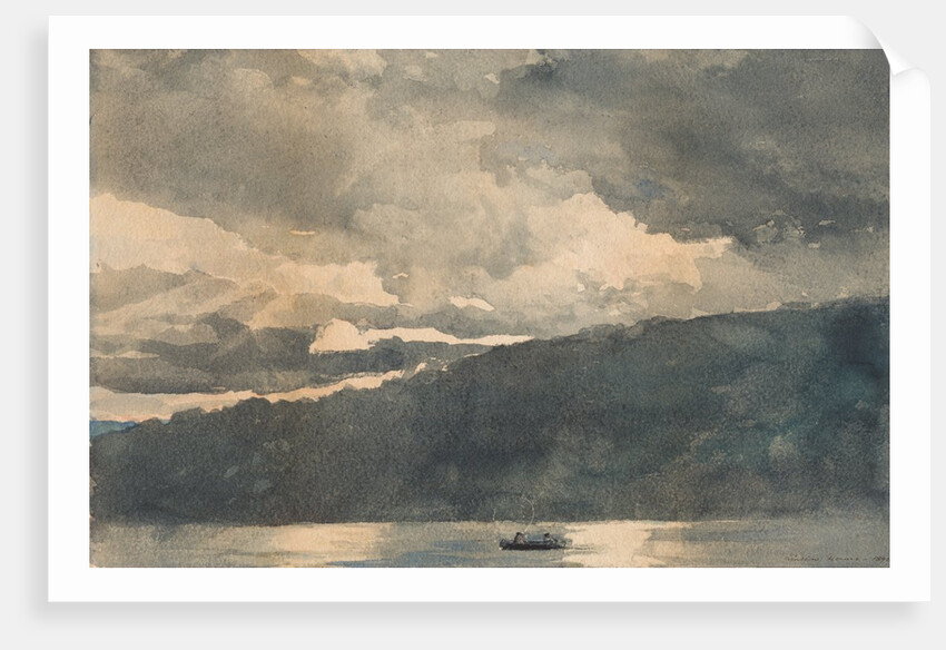 Mink Lake, Adirondacks, 1892 by Winslow Homer