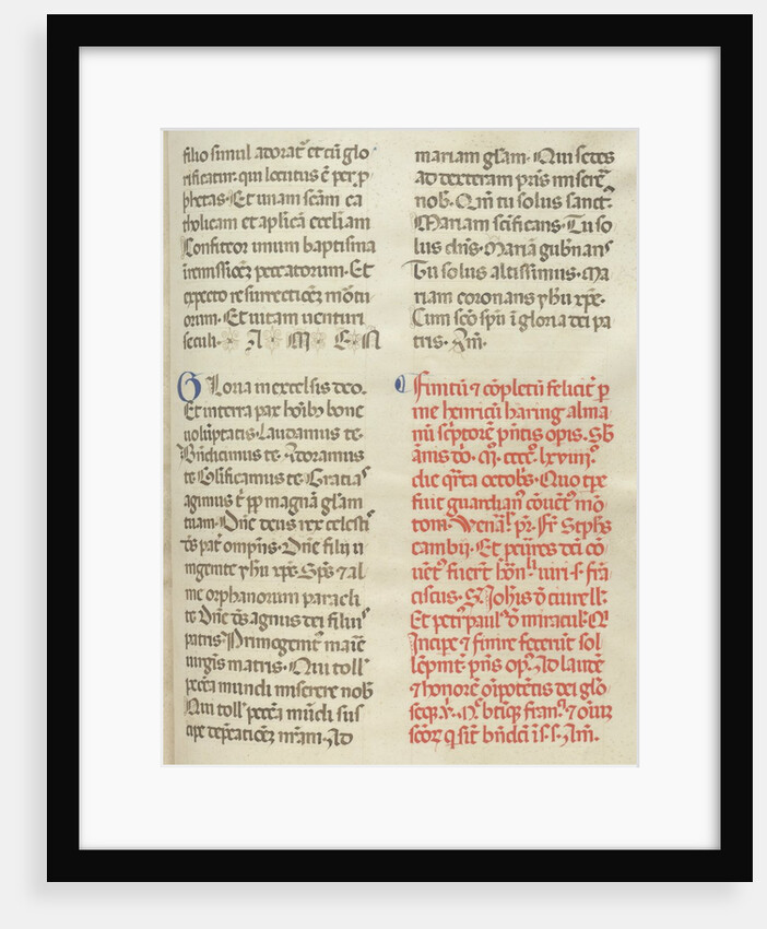 Missale: Folio 400: Colophon, 1469 by Bartolommeo Caporali