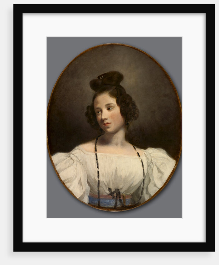 Mlle. Alexandrine-Julie de la Boutraye, c. 1832-1834 by Eugène Delacroix