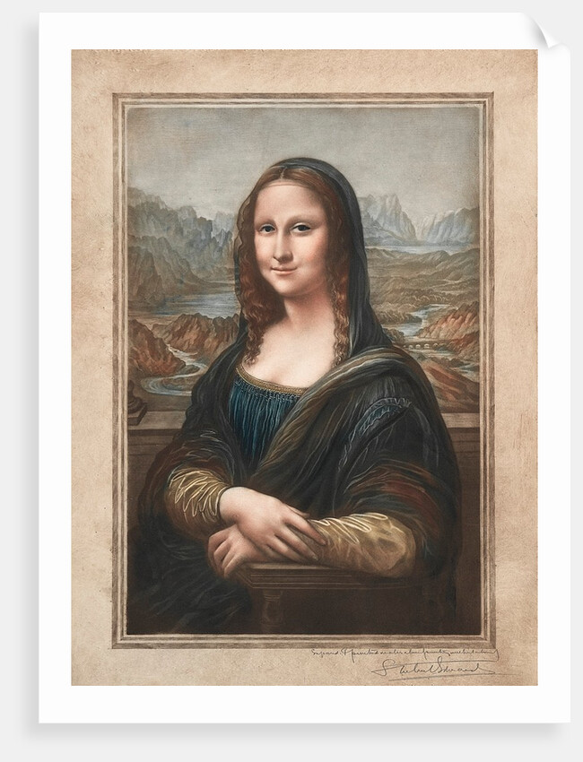 Mona Lisa, 19th-20th century by Samuel Arlent-Edwards
