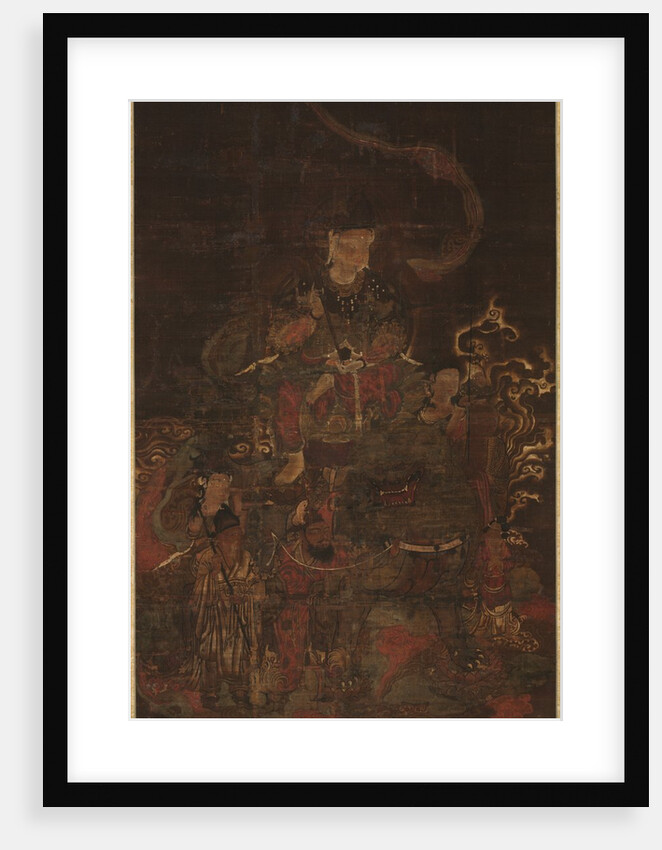 Monju and Attendants, 1200s by Unknown