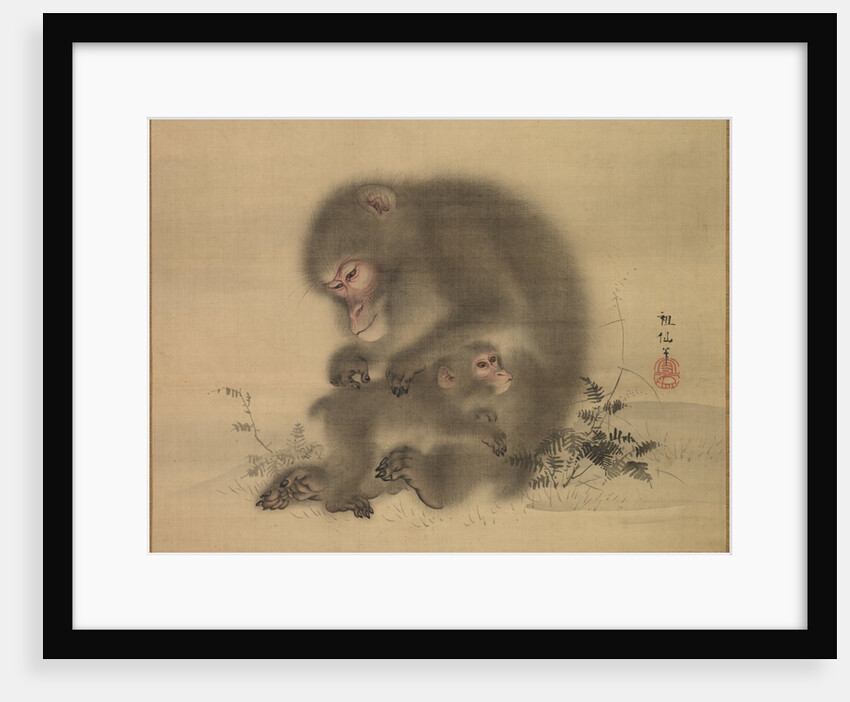 Monkeys, late 18th-early 19th century by Mori Sosen